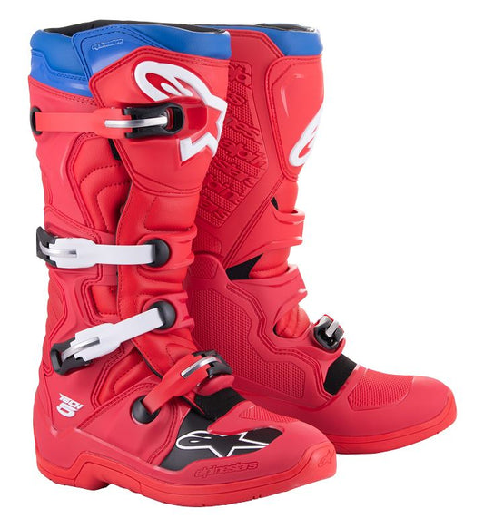 Alpinestars Tech 5 Boots Red Blue White