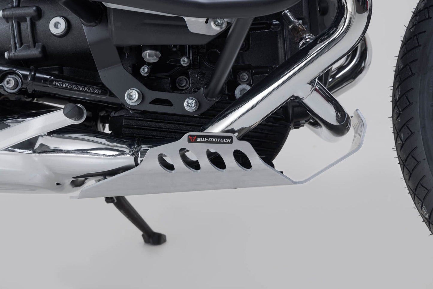 SW MOTECH Engine Guard Silver For BMW R 12 2024 Mss.07.968.10000/S