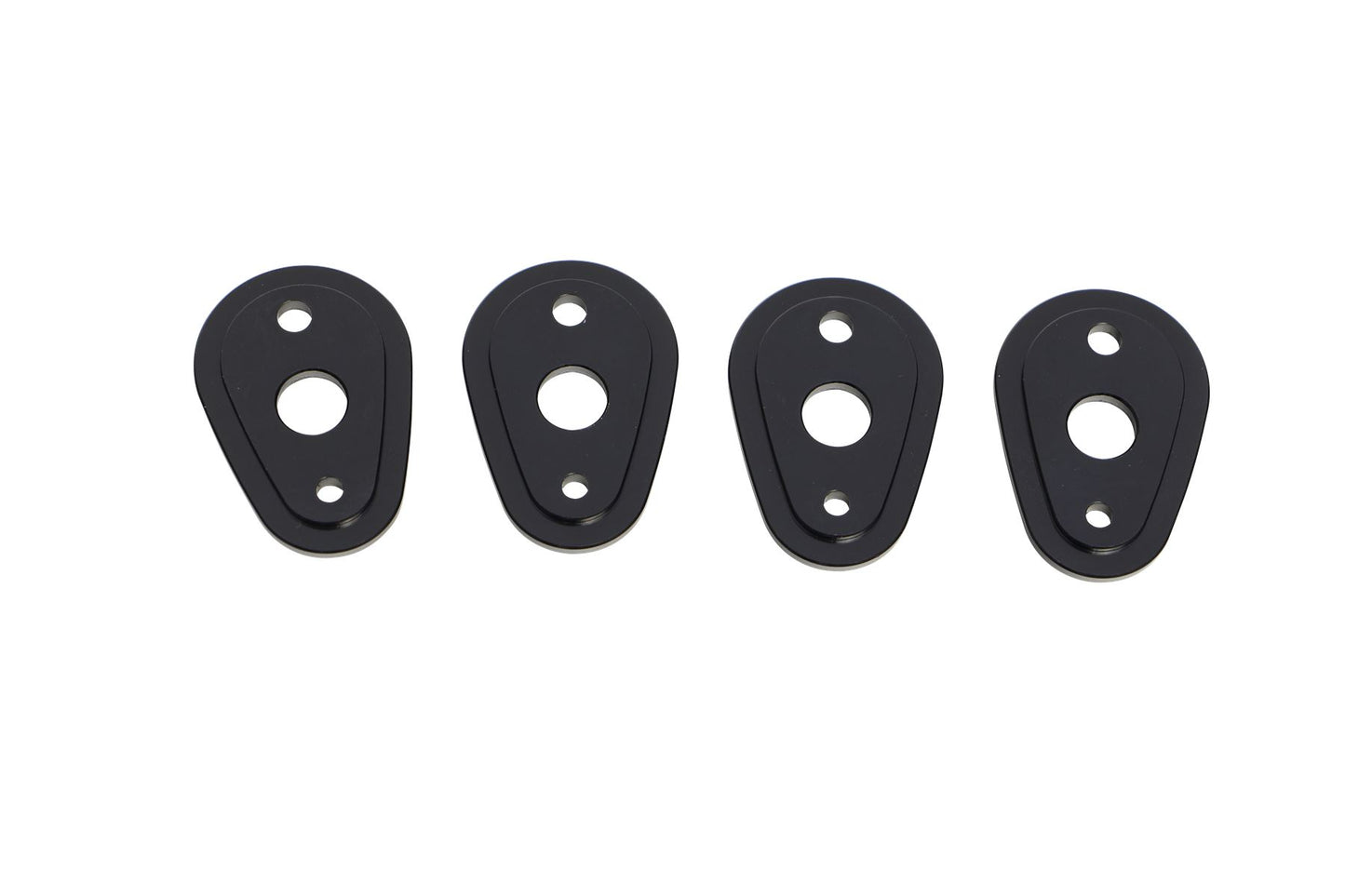 Daytona Indicator Mounting Plate Black CNC For Kawasaki EX 250 R 2008-2012 97420