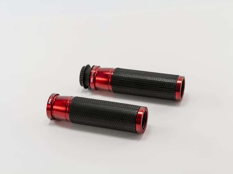 Puig Hi-Tech Ascent Hand Grips 119mm Red 21009A