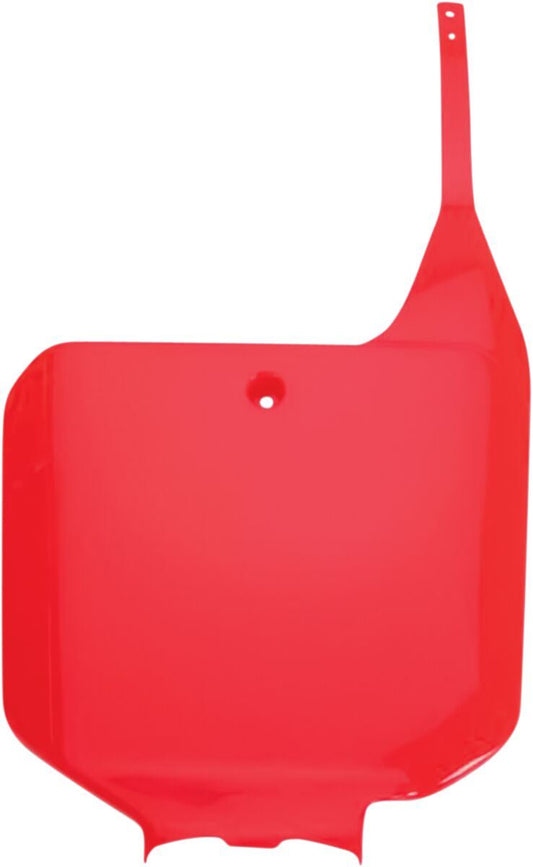 UFO FRONT NUMBER PLATE HONDA CR125/250/500 CR-RED HO02674067