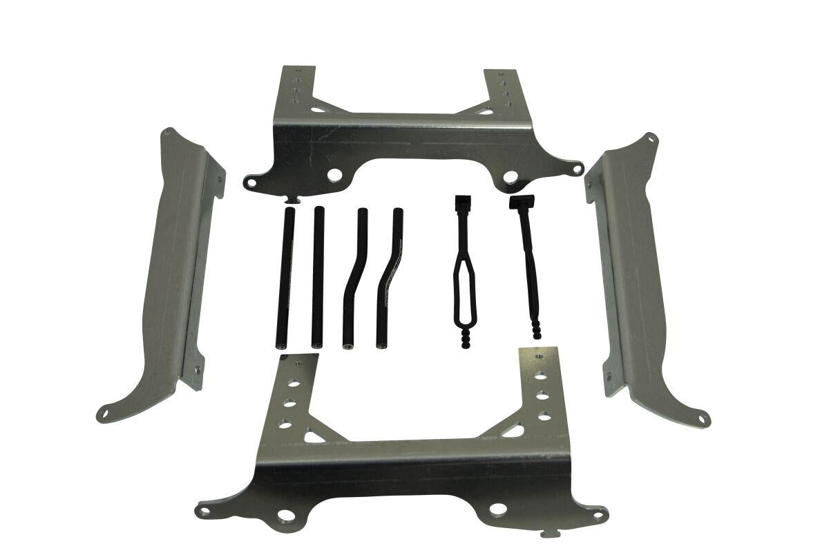 Moose Offroad Radiatior Braces For Gas Gas XC 250 2018 Aluminium 11-7018