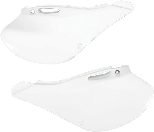 UFO SIDE PANELS KAWASAKI KX125/250 WHITE KA03721-047