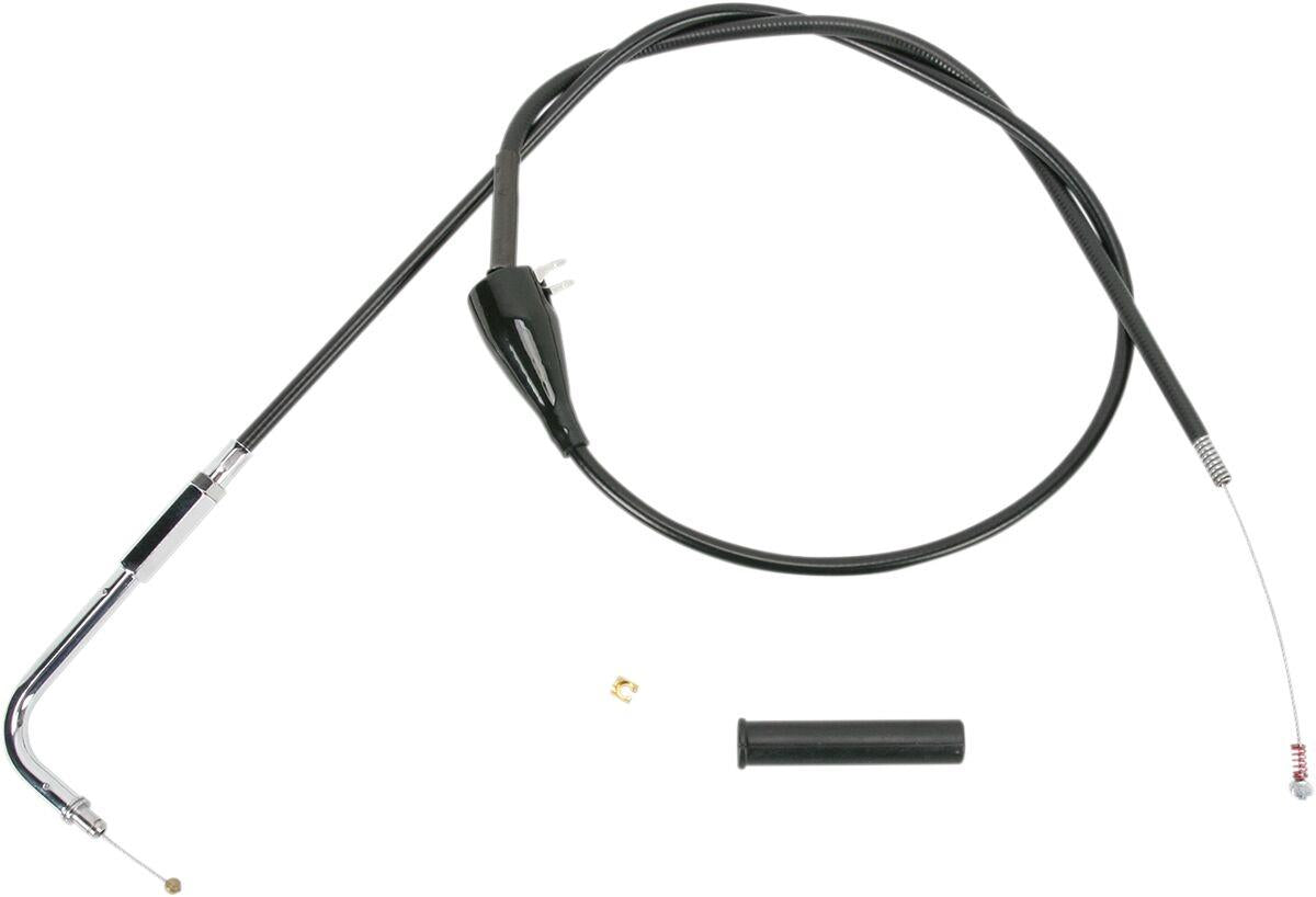 Drag Specialties Black Vinyl Cable For Harley FXDC 1690 2007-2014 Black 4342602B
