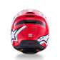 ALPINESTARS SM3 Heat Helmet RED/WH/BLK 2025 Model