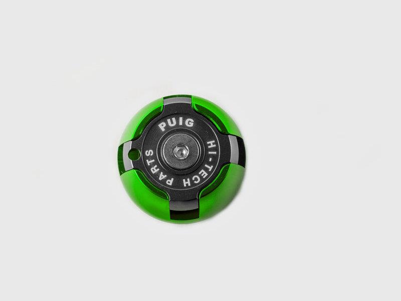 PUIG Engine Oil Filler Cap Green for Yamaha MT-09/SP/SportTracker/StreetRally/Tracer 13-25 6781V