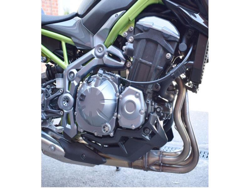 PUIG Chassis Cap Black for Kawasaki Z900 17-24 9777N