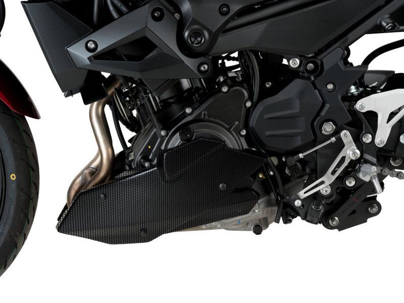 PUIG Engine Spoiler Carbon Look for Kawasaki Z400 19-20 3554C