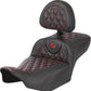 Saddlemen Roadsofa Reach Seat With Backrest For HD FLTRXSE 1977 23-24 823-07-207B4