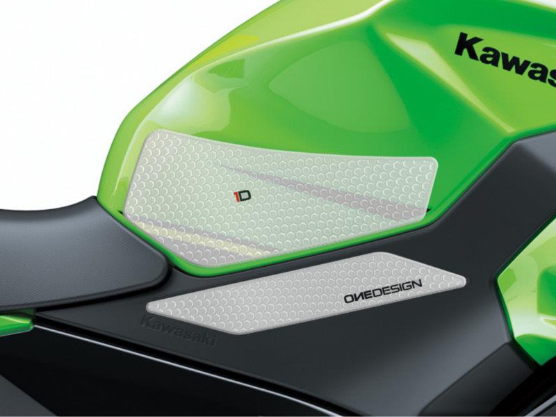PUIG Side Tank Pad Protector Black for Kawasaki Ninja 400 18-20 20076N