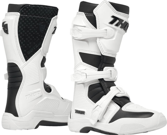 Thor Boot Youth Blitz Xr White/Black