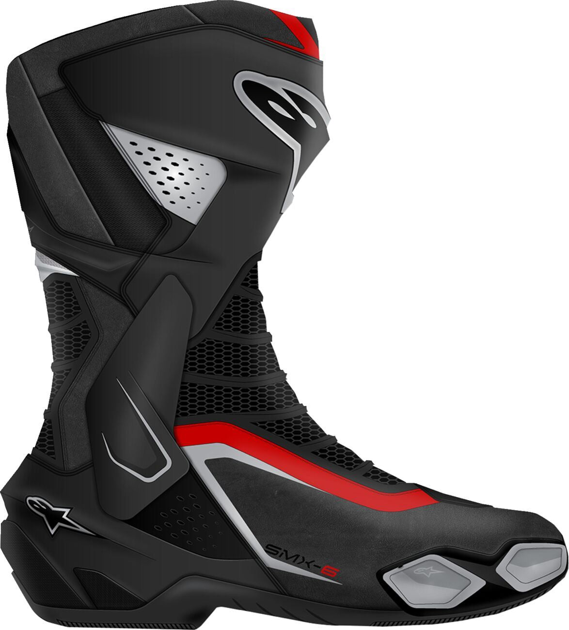 ALPINESTARS SMX-6 V3 Boots Black/Red/Silver