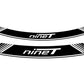 Puig Wheel Rim Stickers White 21080N
