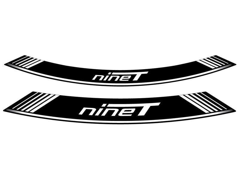 Puig Wheel Rim Stickers White 21080N