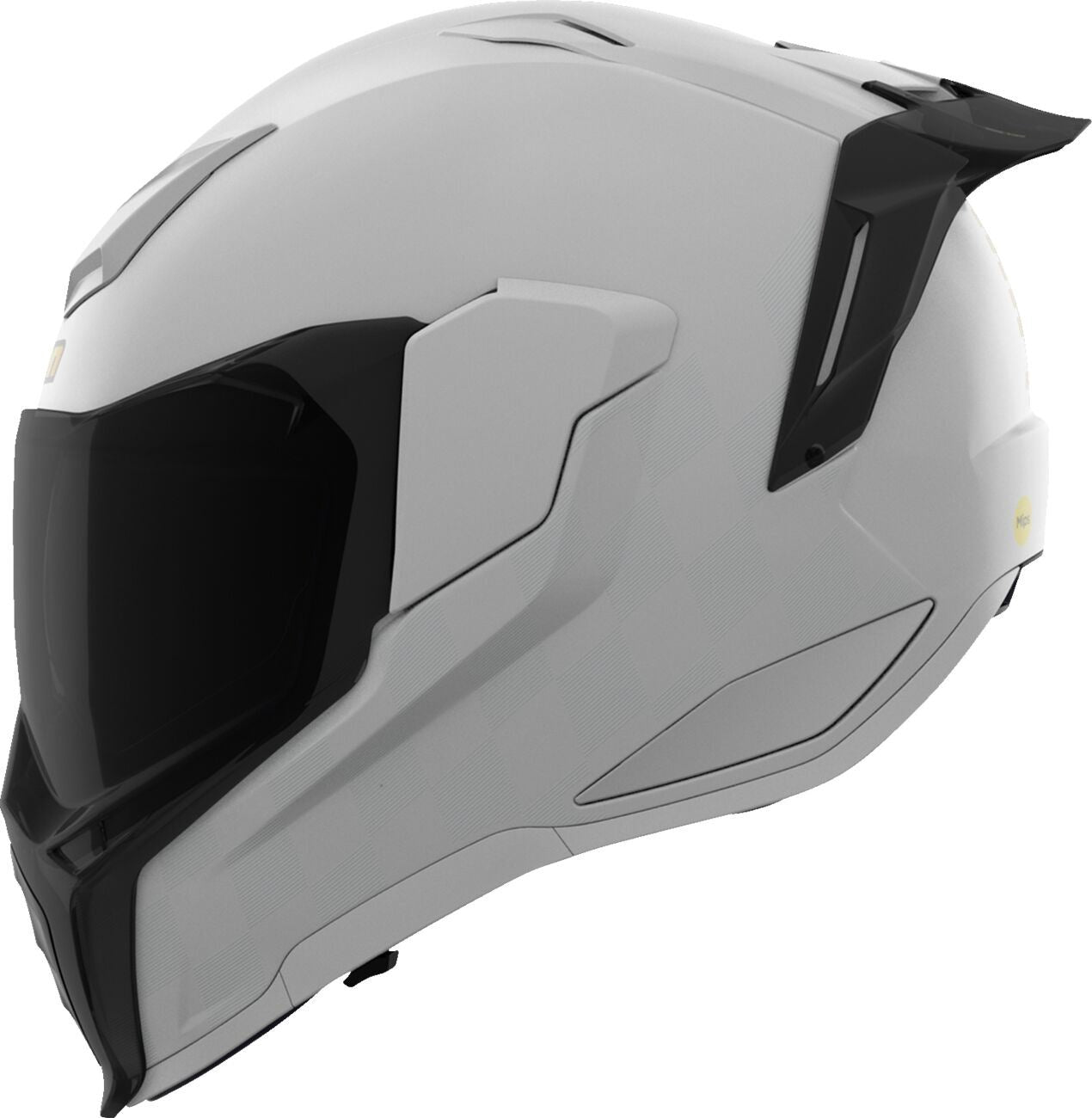 ICON Ultraflite White Motorcycle Helmet