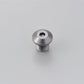 Daytona Mirror Plug Bolt CNC M10 x P1.25 Gray Left Aluminum Hole Plug 99619