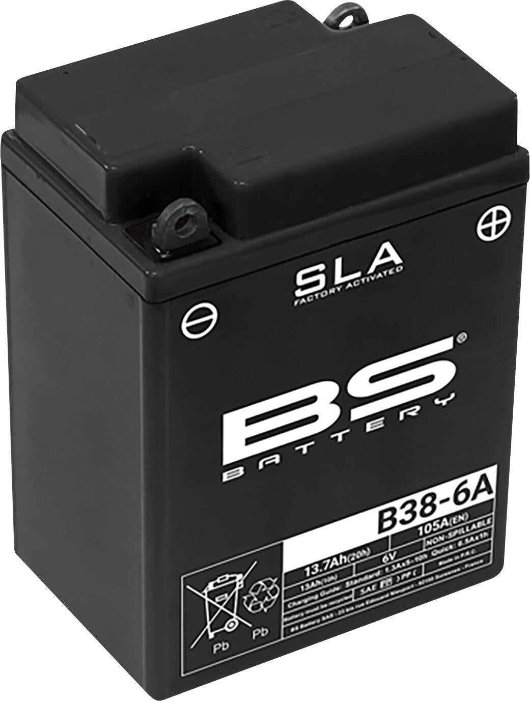 BS Battery SLA Factory-Activated AGM Batteries For BMW R 50 /2 1955-1979 300919
