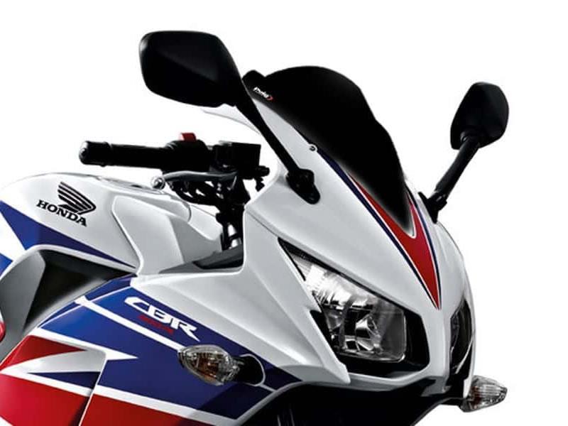 PUIG Z-Racing Screen Dark Smoke for Honda CBR300 R 15-17 7228F