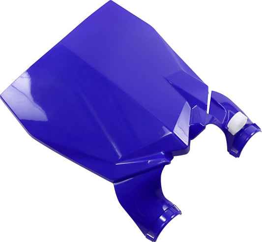 UFO STADIUM FRONT NUMBER PLATE YAMAHA YZ250/450F REFLEX-BLUE YA04855-089