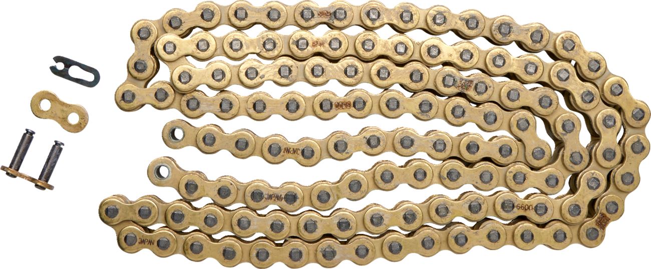 RK Motorcycle Drive Chain 428 MXZ 120L NONSEAL Gold GB428MXZ4120