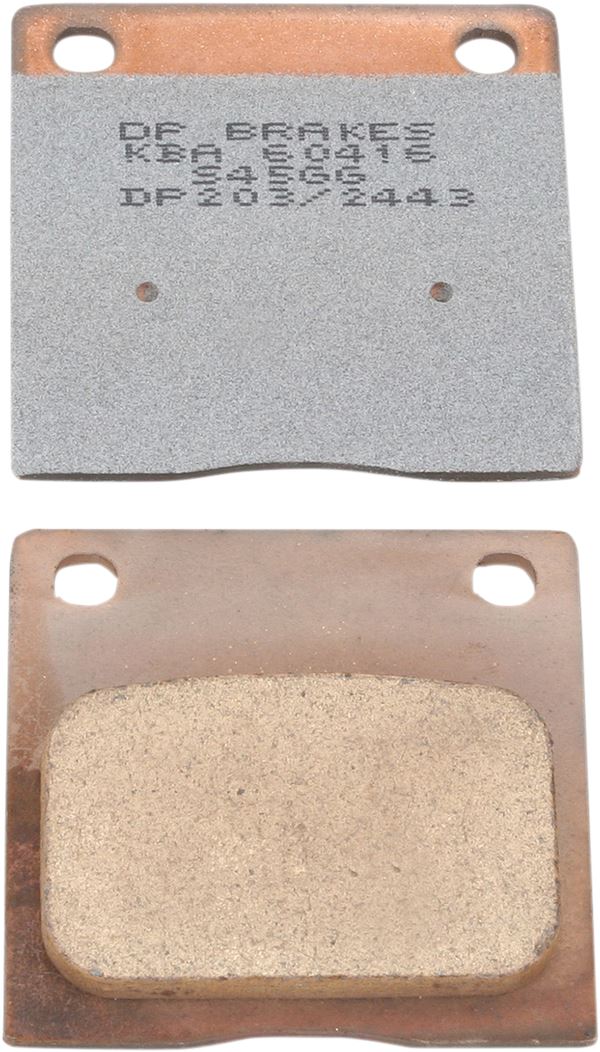 Dp Brakes Standard DP Sintered Brake Pads For Suzuki GS 850 G 1977-1986 DP203