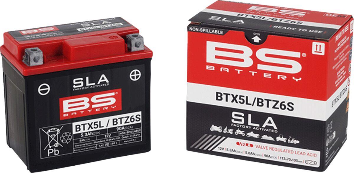 BS Battery SLA Factory Activated AGM Battery For Honda TRX 90 X 79-26 300670