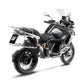 Leovince LV-12R Black Edition Slip-On Muffler For BMW R 1250 GS 2013-2023 15310B