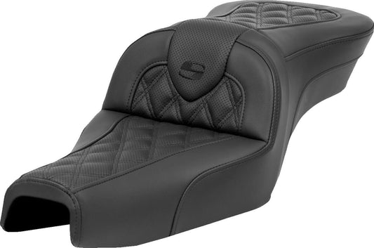 Saddlemen Roadsofa Standard Reach Leather Seat Without Backrest For Harley Davidson XL 883 N 04-22 807-03-182
