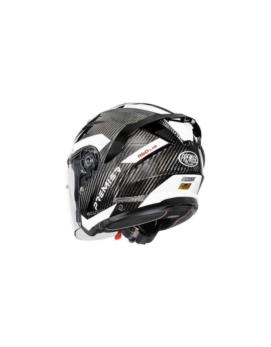 PREMIER HELMETS JT5 Carbon Black Motorcycle Helmet