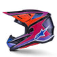 ALPINESTARS SM7 Fuse Helmet BLU/PU/PINK 2025 Model