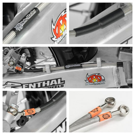 Moto-Master Brake Lines For Yamaha WR 250 F Fantic XEF 250 2008-2025 212015