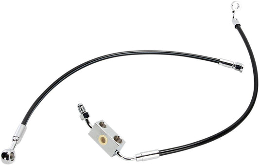 Magnum Shielding Front Brake Line Kit For Harley XL 1200 X 14-22 SBC1326-25