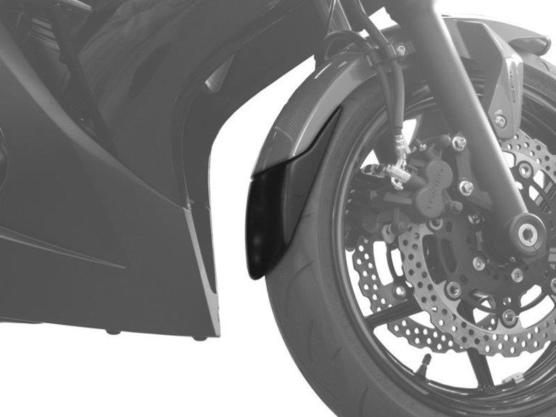 PUIG Front Fender Extender Black for Kawasaki ER6-F 12-15 6420N