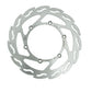 Moto-Master Offroad Flame Disc For Suzuki DR-Z 400 S 1988-2024 Silver 110286
