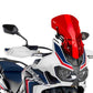 Puig Adjustable Sport Screen With Support Red 22273F