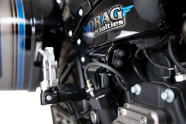 Arlen Ness Splined Peg Mount Black Aluminum For HD FXLRS 1923 ABS 18-24 07-992