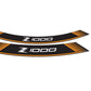 Puig Wheel Rim Stickers Orange 9269V