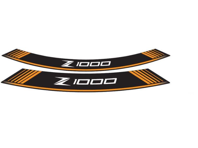 Puig Wheel Rim Stickers Orange 9269V