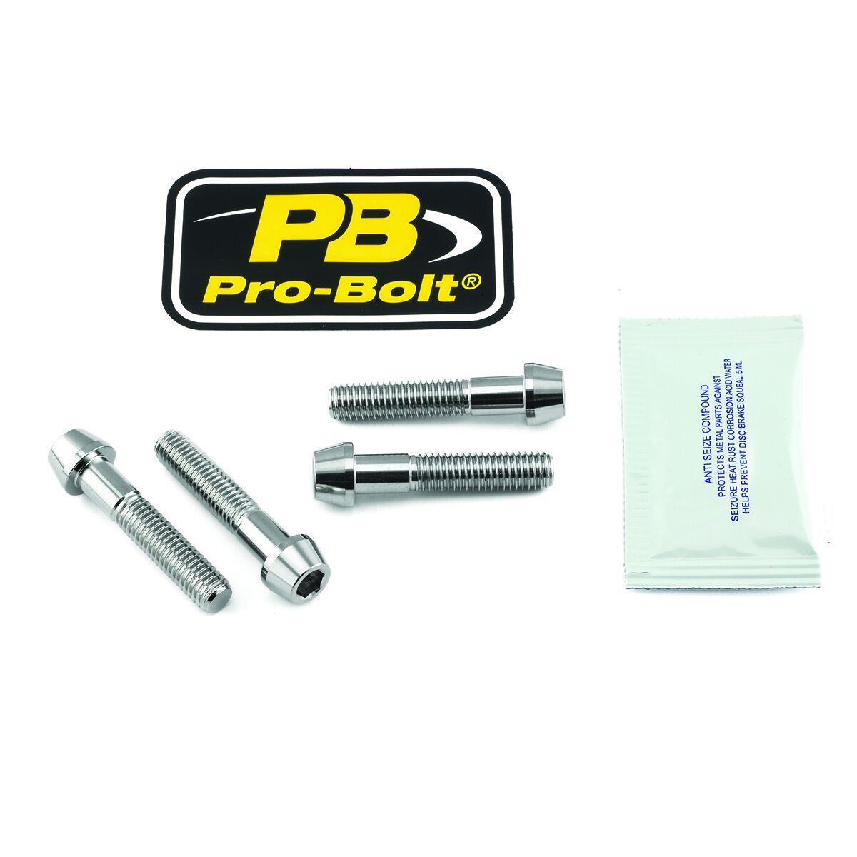 Pro Bolt Axle Pinch Bolt Kit Front For Yamaha YZF-R6 600 1998-2026 SSFAPINCH80