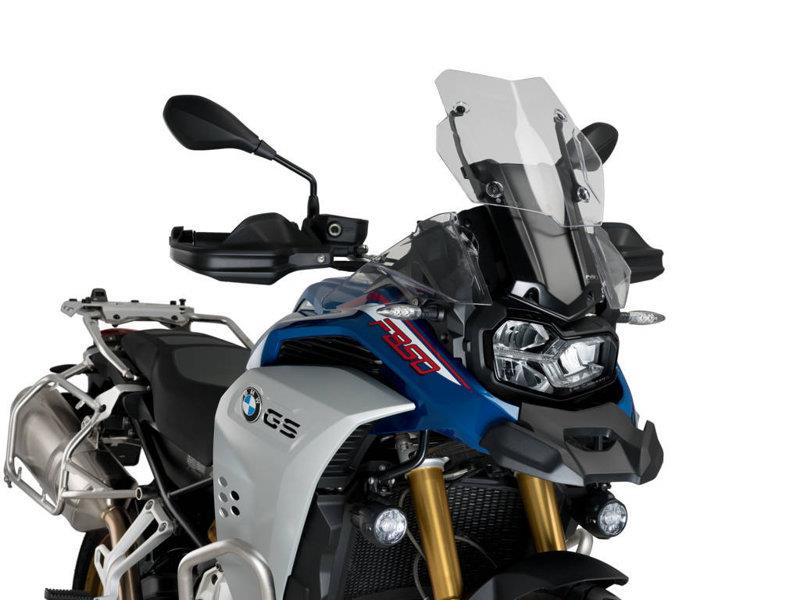 PUIG Electronic Screen Height Adjuster Black for BMW F850 GS Adventure 19-23 3689N