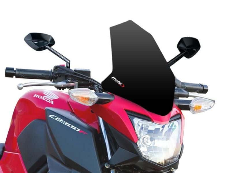 PUIG New Generation Sport Screen Black for Honda CB300 F 15-16 7655N