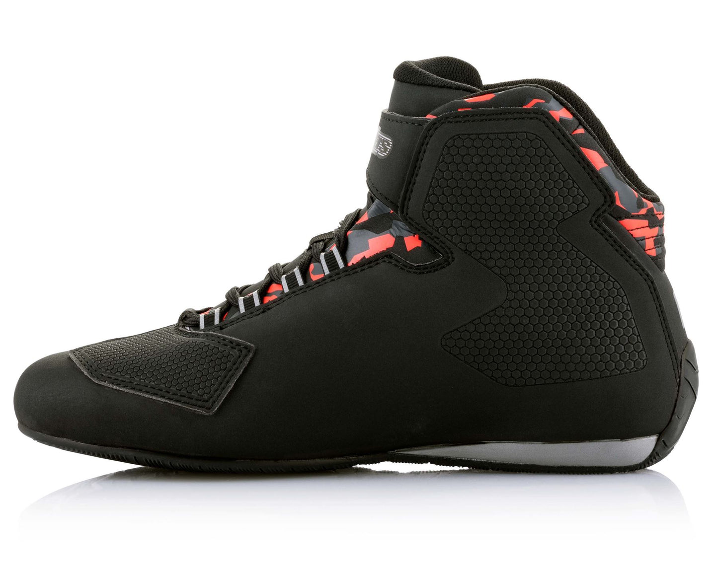 Alpinestars Sektor Waterproof Shoes Black Red White