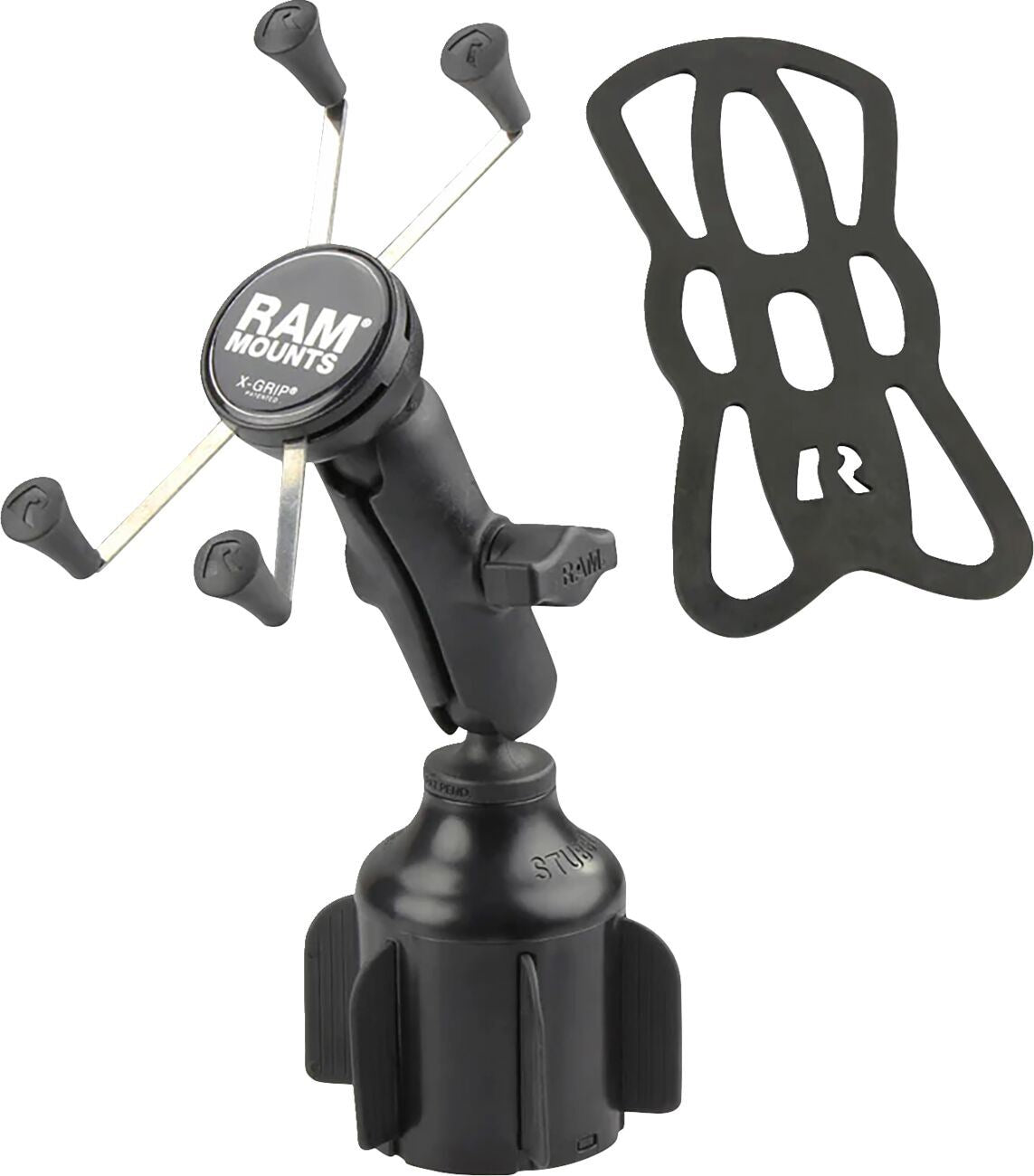 RAM MOUNTS X-Grip® Large Phone Mount with Stubby™ Cup Holder Base