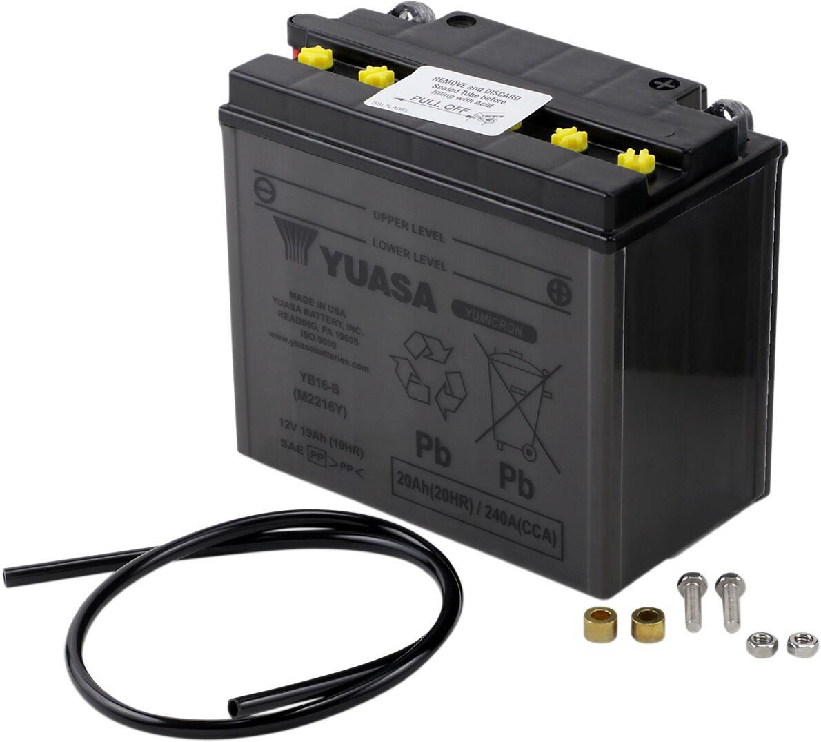Yuasa Conventional Battery For Harley Davidson XLH 883 1974-2005 YB16-B(DC)