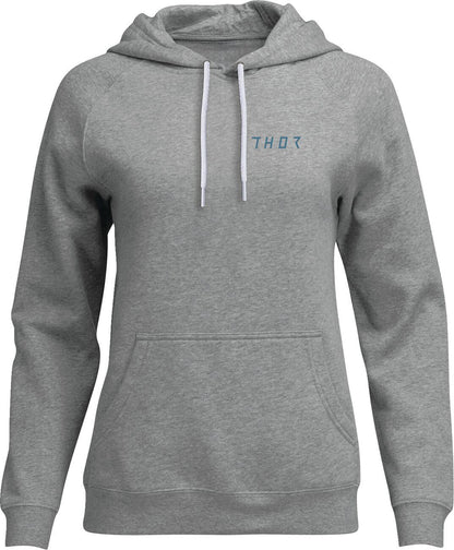 THOR Women's Trax Pullover Hoodie HEATHER GREY 2025 Model
