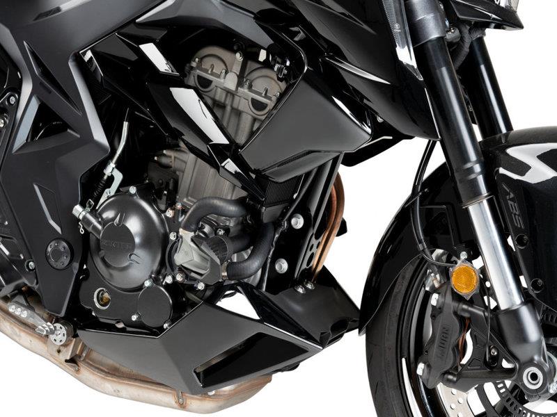 PUIG R19 Frame Sliders Black for Zontes ZT350-R 23-25 21535N