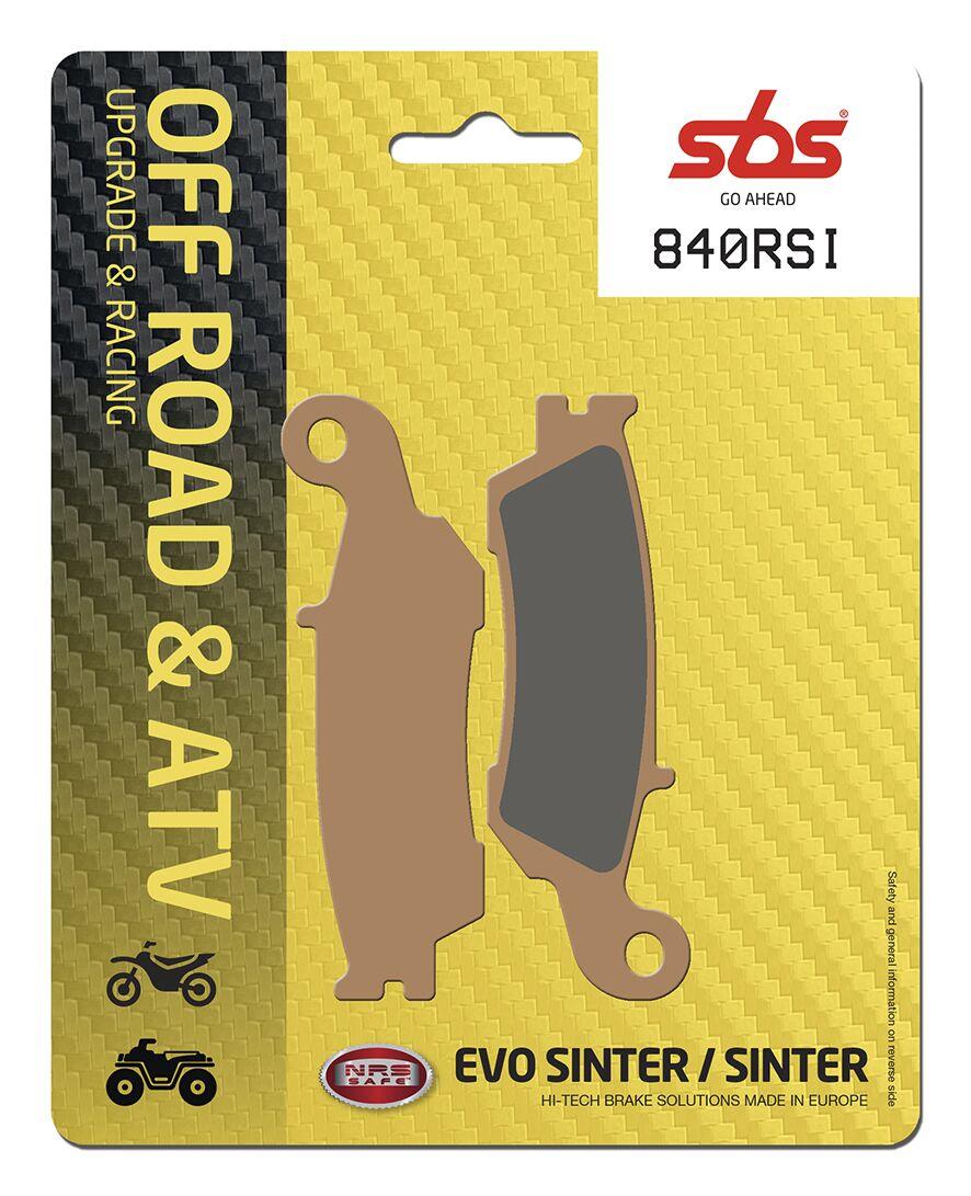 Sbs RSI Offroad Racing Sintered Brake Pads For Yamaha YZ 250 X 2007-2022 840RSI