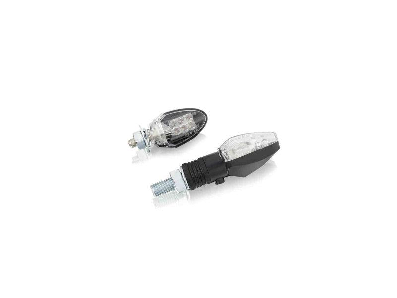 Puig Minimal LED Indicators 45 x 20mm Black 130TR
