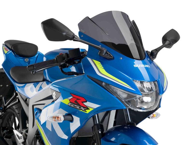 PUIG Racing Screen Dark Smoke for Suzuki GSX R 125 17-24 9721F