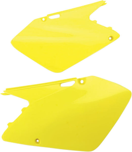 UFO SIDE PANELS SUZUKI RM125/250 RM-YELLOW SU03996-102